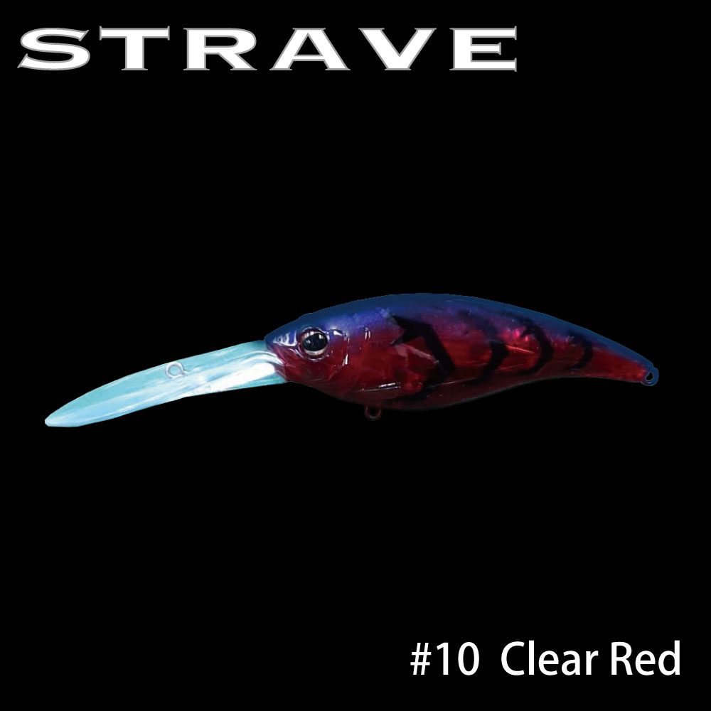 STRAVE #10 Clear Red-200